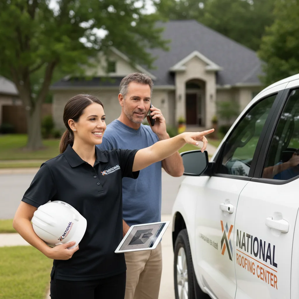 National Roofing Center customer support in Anchor Point